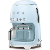 Smeg Filterkaffeemaschine DCF02PBEU, 1,4l Kaffeekanne, Papierfilter 1x4, inkl. Permanentfilter