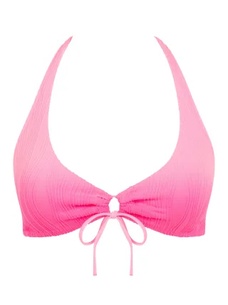 Chantelle Lingerie - Swim One Size Tief ausgeschnittener T-Shirt-BH; bügellos Pink Tie And Dye - Gr. - L