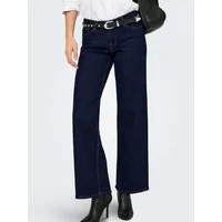 ONLY Low-rise-Jeans ONLJUDY-O LW WIDE DNM RINSE TAI966 Baumwollmischung, low waist, wide fit