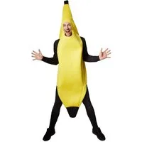 dressforfun Lebensmittel-Kostüm Kostüm Banane, Super lustiges, ärmelloses, längeres Oberteil