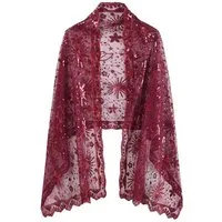Zaewry Modeschal Damen Pailletten-Modeschal,Stola,Pailletten-Schals und -Stolen