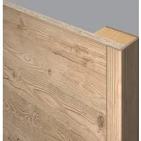 EGGER Abschlussleiste Winkelleiste Decowall WL006 Namur Fichte hell, Kleben, Nageln, 1-St., 2400 x 22 x 45mm