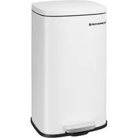 SONGMICS Mülleimer, Müllbehälter, Abfalleimer, 30 L,Softclose