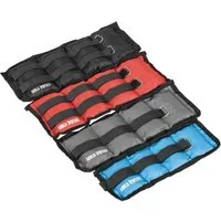GORILLA SPORTS Zusatzgewichte Gewichtsmanschetten 0,5 - 5,0KG, 10 kg, (4-tlg)