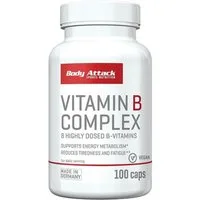 Body Attack Body Attack Vitamin B-Complex 100 Kapsel Kapseln, 100 St.