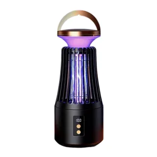 Tevorex 3500V Electric Mosquito Killer Lamp 365nm UV Temperature Simulation Dual Attraction System 3 Levels Smart Timer