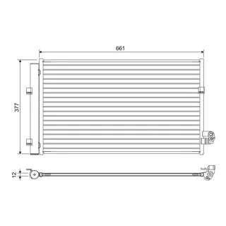 Valeo Klimakondensator BMW 5er 6er 7er 8er