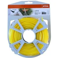 STIHL Trimmerfaden Mähfaden quadr. Ø 3,0 mm x 53 m, 0000 930 2644, 53 m Länge, 3 mm Fadendurchmesser