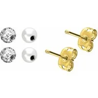 FILANGO Paar Ohrstecker Titan Ohrstecker MIX (Ohrstecker, 1-tlg)