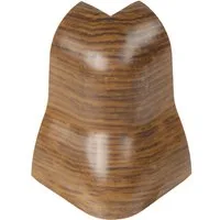 SN DECO GROUP Sockelleisten-Aussenecke SN Deco - Aussenecken, 4 Stück Aussenecken fur VKP Sockelleisten, Kunststoff (PVC)