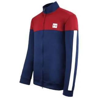 Under Armour Sportstyle Trainingsjacke für Herren, Marineblau/Burgund