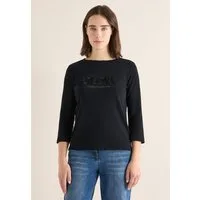 CECIL 3/4-Arm-Shirt mit U-Boot-Ausschnitt