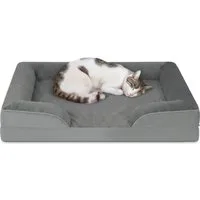 Aspero Tierbett Katzenbett Kotka, 100 % Polyester, Kuschelbett für Katzen mit abnehmbarem Bezug