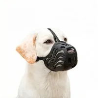 Ledander Maulkorb für Hunde,Für Kleine, Mittlere und Große Hunde,Verhindert Das Beißen