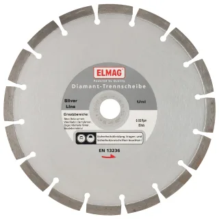 ELMAG Diamantscheibe SILVER LINE - UNI (Bohrung: 60,0 mm) - 61593
