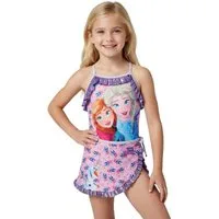Disney Frozen Badeanzug FROZEN Die Eiskönigin Mädchen Kinder 2 Teile Mädchenbadeanzug