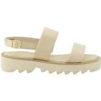 Paul Green Paul Green 6214-009, Sandaletten, Beige, Damen Sandalette