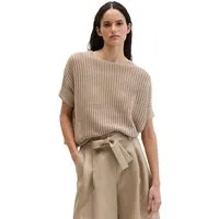 Marc O'Polo Strickpullover aus Organic Cotton-Leinen-Mix