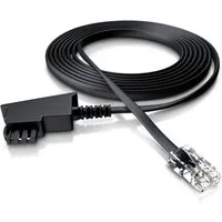 CSL Telefonkabel, TAE-F, RJ-45 (Ethernet) (2000 cm), Telefonkabel / Anschlusskabel Router an Telefondose Routerkabel - 20m