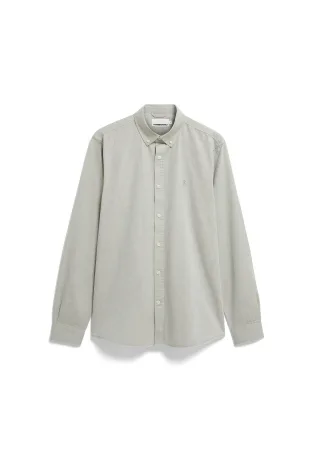 Armedangels - QUAASA LONGSLEEVE SHIRT fatigue green - Gr. - XL