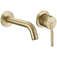 wohnwerk.idee Unterputzarmatur Wasserhahn Wandarmatur Unterputz Design Gold Kupfer Matt