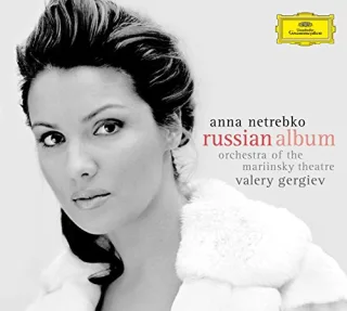 Russian Album [Audio CD] NetrebkoAnna GergievValery Kiro Orchestra Of The Mariinsky Theatre Valery Gergiev Tschaikowsky Rachmaninoff Prokofieff