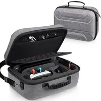 Fintie Nintendo-Schutzhülle für Nintendo Switch 2 (2025), Hartschalen Reisetasche mit Rundumschutz, Tasche mit 23 Spielkarten- und 2 Micro-SD-Kartensteckplätzen