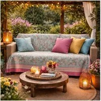 Wohndecke Granfoulard/Dekotuch von Bassetti Rapallo T1 - 180 x 270 cm, Bassetti