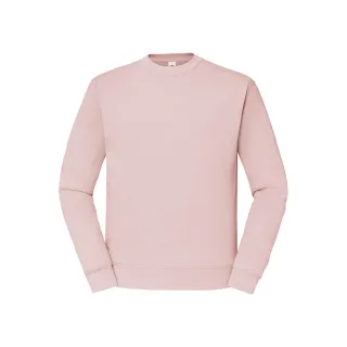 Fruit of the Loom - "Classic" Sweatshirt für Herren angesetzte Ärmel (Blassrosa)