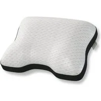 Liebscher & Bracht Kopfkissen Kissen, Füllung: Schaumstoff, Rücken, Seite, Bauch, Seitenschläfer, Rückenschläfer, Nackenschläfer, 2 Härtegrade, Ergonomisches Design, Verstellbare Höhe, Memory-Schaum