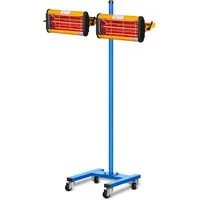 MSW Infrarotstrahler Lacktrockner Strahler Infrarotstrahler Heizstrahler Infrarot Lampe, 2200 W