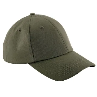 Beechfield Unisex Authentic 6 Panel Baseball Kappe (Khakigrün)