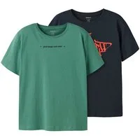 Name It T-Shirt (2-tlg) NKMBENNO 2P S/S NREG TOP BOX PB