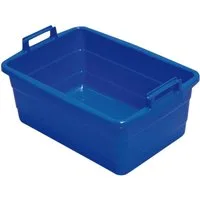 Lockweiler Wäschewanne (1 St), Kunststoff, 45 Liter, mit hochstehenden Griffen