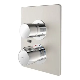 KWC Aquarotter Duscharmatur, F5, hydr., Thermostat, UP, F-Set, Hygieneeinheit, 2xBypass, 2030067164 2030067164