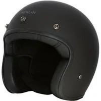 Merlin Motorradhelm Blackbird Logo Jethelm, geeignet für Brillenträger