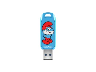 SanDisk Smurfs | sdczis-128g-g46 | Papa Smurf Edition USB-Flash-Laufwerk
