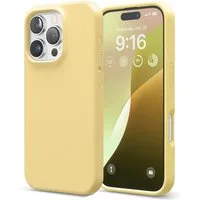 CoolGadget Handyhülle Silikon Case für das Apple iPhone 16 Pro Max Slim TPU Cover 6,9 Zoll, Weiche Schutz Hülle mit Innen Fleece aus Stoff Handy Tasche