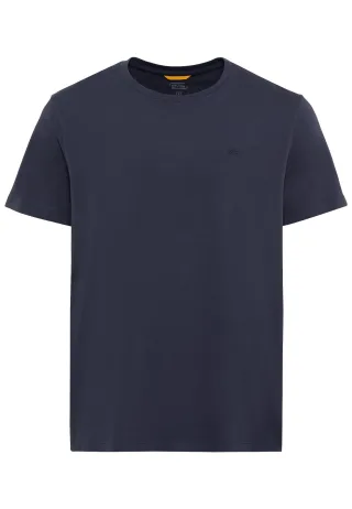 camel active - T-Shirt aus reiner Baumwolle night blue - Gr. - XXL