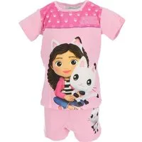 Gabby's Dollhouse Pyjama Shortama – Kinderpyjama & Sommer Schlafanzug aus 100% Baumwolle