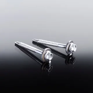Edelstahlschraube 4,8mm selbstbohrend V2A blank verschiedene Größen