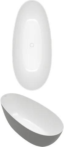 Villeroy & Boch Badewanne Antao 1700x750x500mm Freistehend Colour On Demand Weiss Alpin Q170TAO7F2BCV01