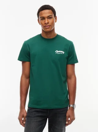 Tommy Jeans (PVH Group) - TJM REG NOVELTY TEE Velvet Green - Gr. - XL
