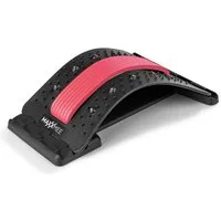 MAXXMEE Rückentrainer MAXXMEE Rückenbrücke 3 Stufen schwarz/rot