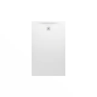 LAUFEN Duschwanne Pro 800x1300x42, Marbond Ablauf kurze Seite anthrazit, H2159550780001 H2159550780001