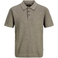 Jack & Jones Poloshirt Bluriley Knit Polo aus fein gestricktem Baumwoll-Material