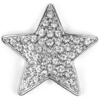 styleBREAKER Brosche Kleine Stern Magnet Brosche (1-tlg)