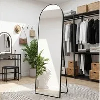 OTTO home Spiegel Standspiegel Addrik, wahlweise in 2 Größen 150x40cm oder 180x60cm (als Wandspiegel und Standspiegel einsetzbar, Rahmen aus Metall), Ganzkörperspiegel mit Sicherheitsglas, in verschiedenen Farben