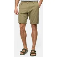 Indicode Chinoshorts Herren Cuba Chino Shorts Herrenshorts aus Baumwollgemisch