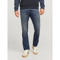 Jack & Jones Regular-fit-Jeans JJICLARK im Used-Look, Stretchkomfort und niedrige Leibhöhe Baumwollmischung, regular fit